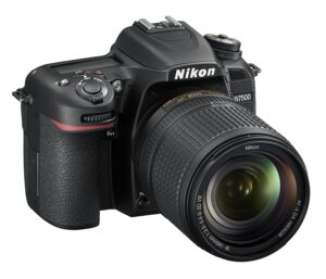  Nikon D7500 20.9MP Digital SLR Camera (Black)
