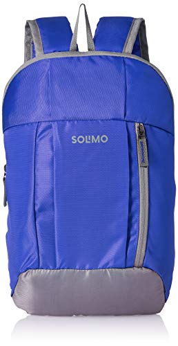 Amazon Brand – Solimo Hiking Day Backpack, 10L, Blue