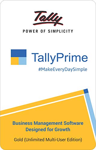 TallyPrime GST Ready (Multi User – Perpetual). One software program for all your online business wants – Accounting, GST, Invoice, Inventory, MIS & extra