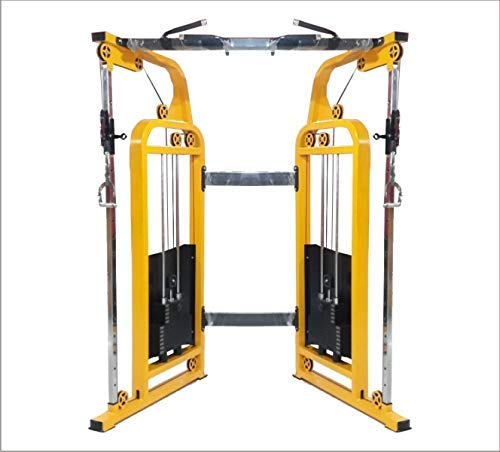 7 Hiils health Steel Multi Exercise Single Station Home Gym (Yellow)