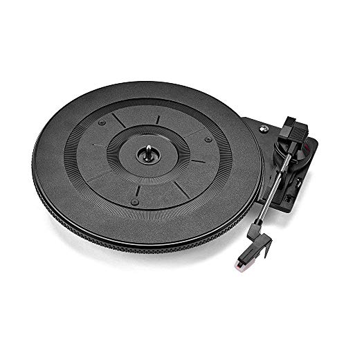 WildCard India Vintage Vinyl LP Record Player Turntable 28cm 3 Speed(33/45/78 RMP) with Stylus Phonograph Accessories Parts