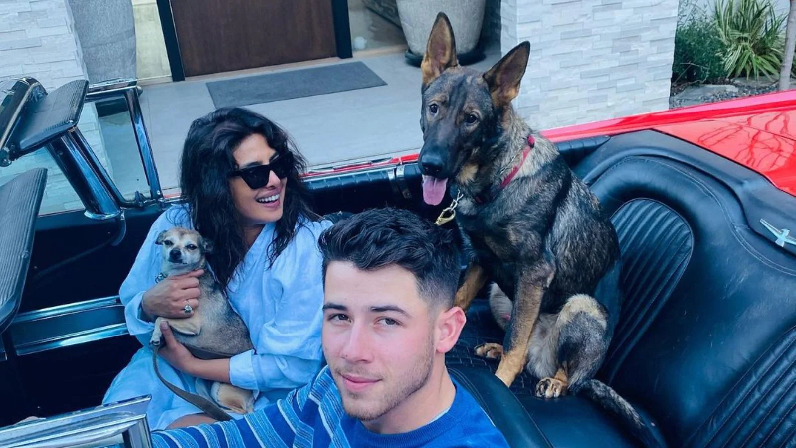 New Parents Priyanka Chopra And Nick Jonas Take A Break From Baby Duties For A Drive. See Pic