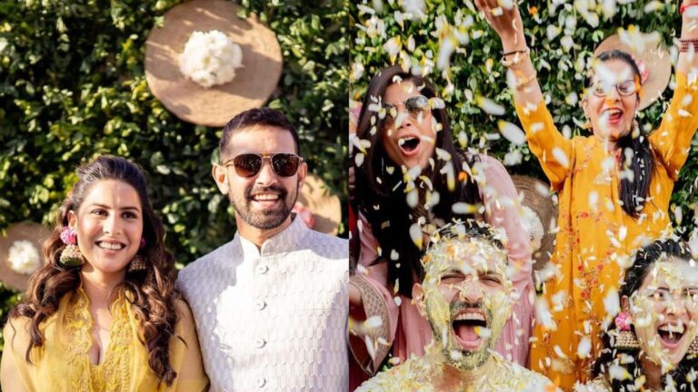 Vikrant Massey And Sheetal Thakur’s Unseen Haldi Photos Show Newlyweds Had A Ball At Their Wedding